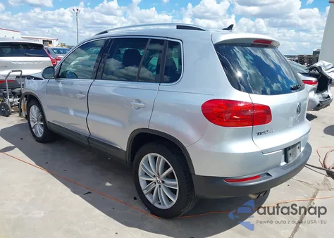 2014 Volkswagen Tiguan Sel from USA, damaged, VIN WVGAV3AX1EW607723
